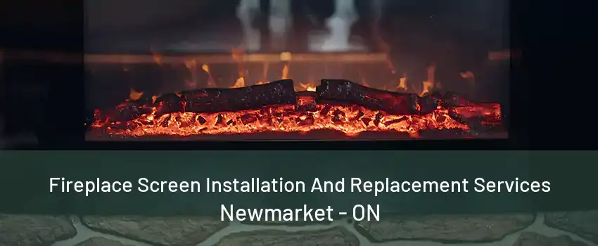 Fireplace Screen Installation And Replacement Services Newmarket - ON